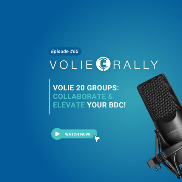 Introducing Volie 20 Groups - Collaborate & Elevate Your BDC!