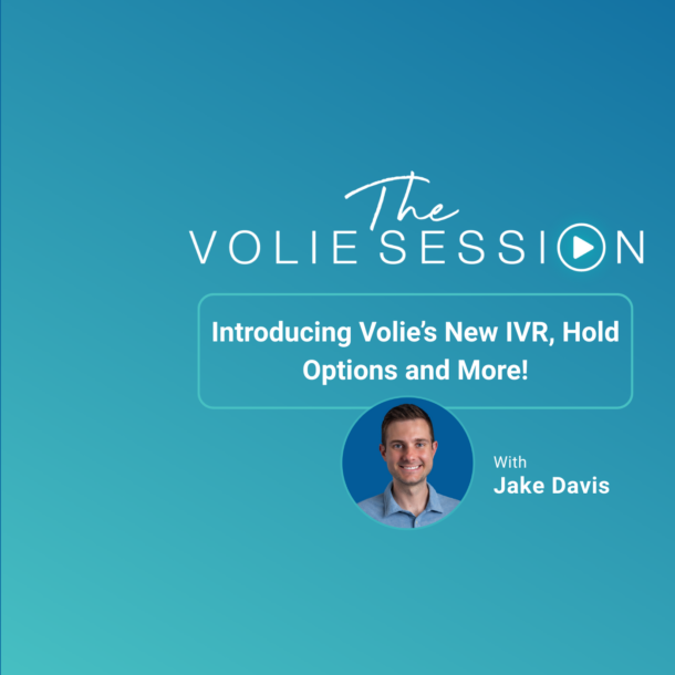 Volie Session Title: IVR, Hold Options