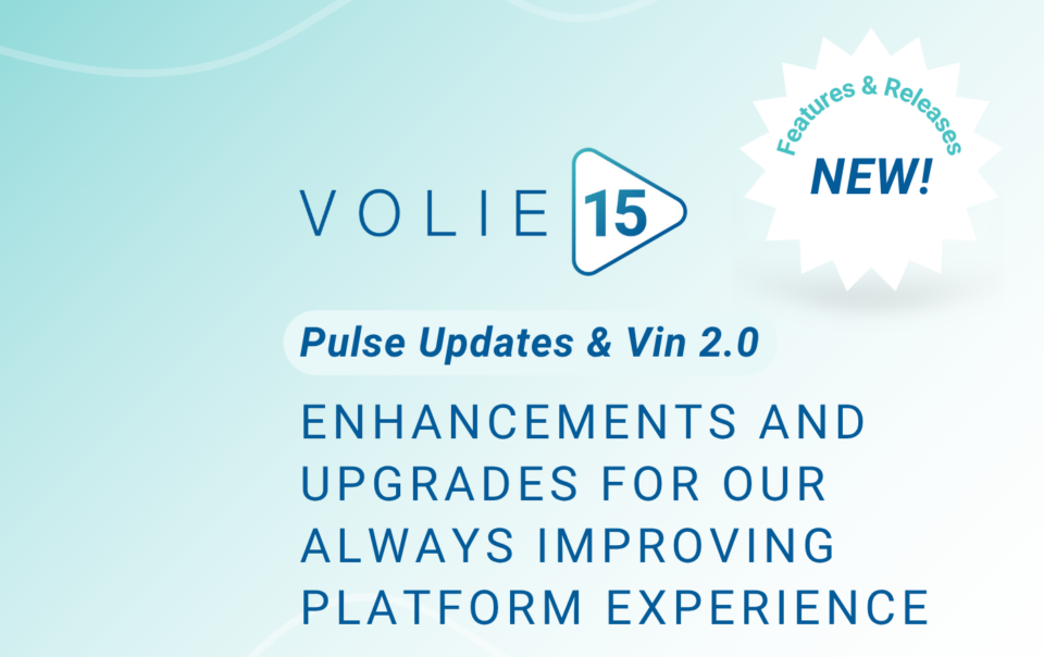 Volie 15 title: pulse updates and vin 2.0