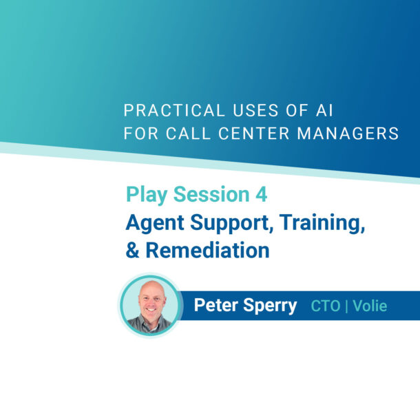 part four webinar series agent support, training