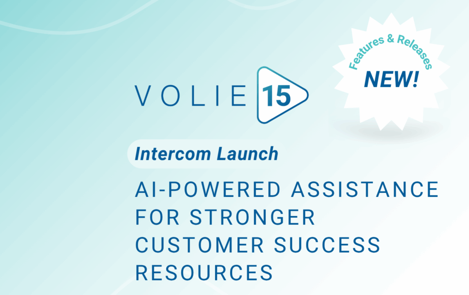 intercom launch title page volie 15