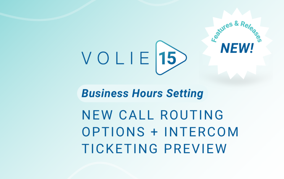 volie 15 title page business hours